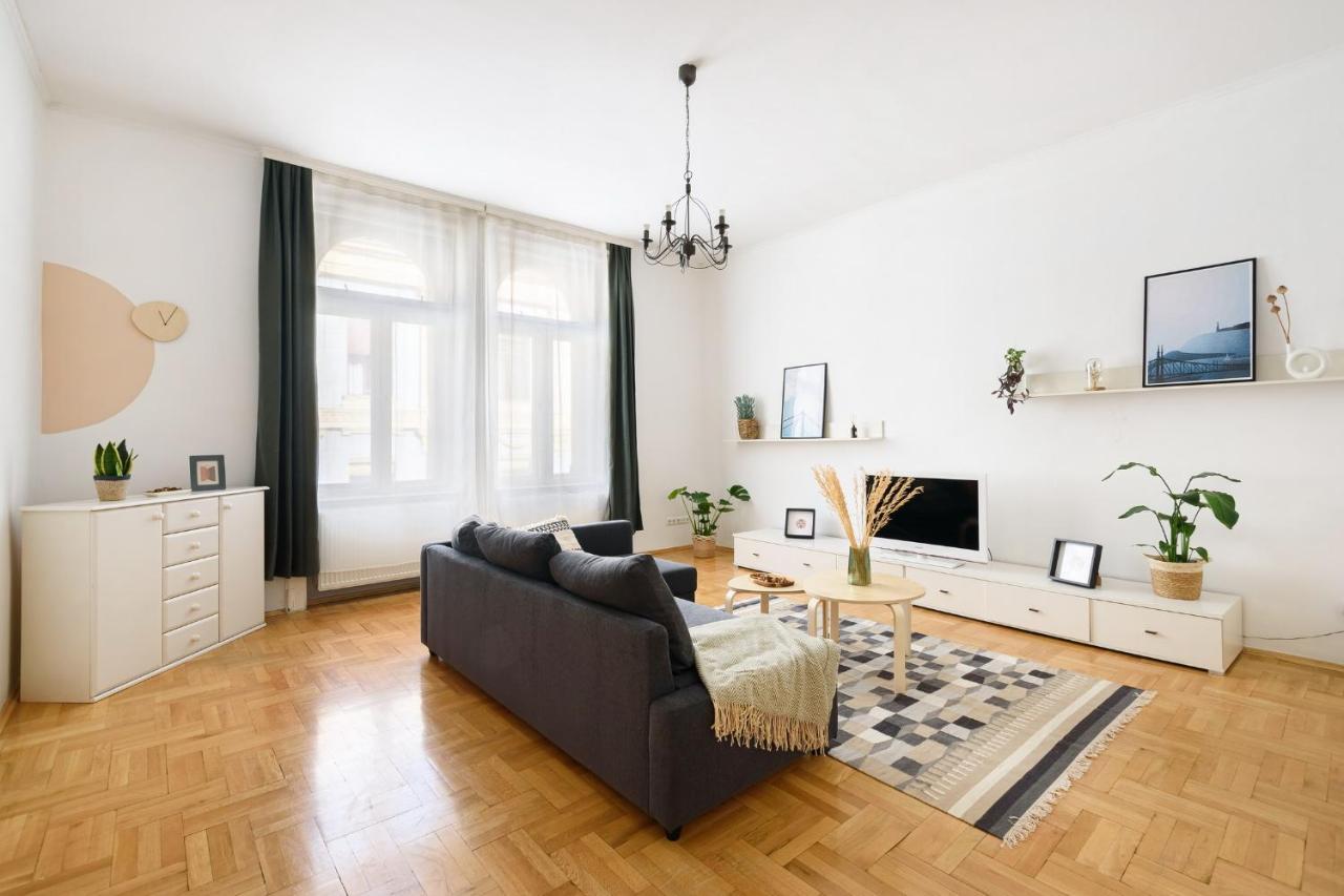 Spacious & Serene Downtown Home With Free Parking 布达佩斯 外观 照片